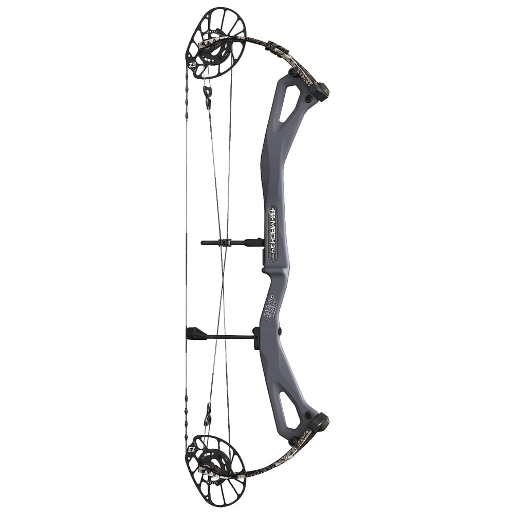 PSE Archery PSE Mach 34 E2 LH Charcoal Riser/Elevated II Limbs 29-50 Bow 2234E2LCE2950 in Multiple - PSE Archery