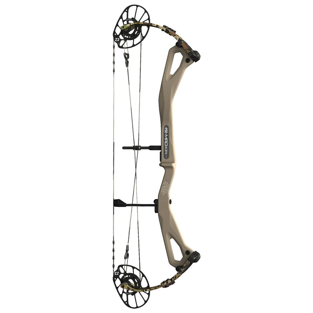 PSE Archery PSE Mach 34 E2 LH Tan Riser/Sub Alpine Limbs 29-60 Bow 2234E2LSD2960 in Multiple - PSE Archery