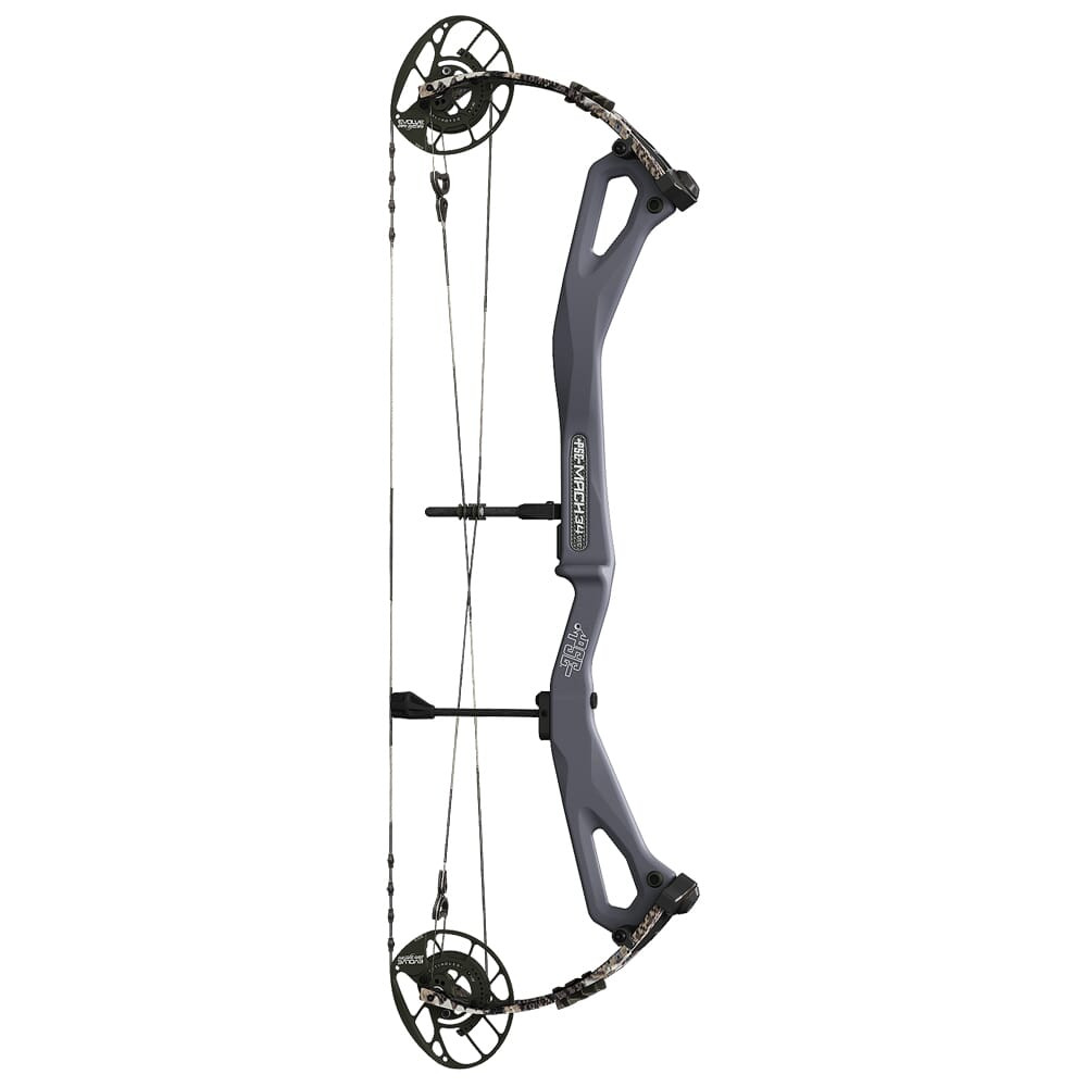 PSE Archery PSE Mach 34 EC LH Charcoal Riser/Elevated II Limbs 29-70 Bow 2234ECLCE2970 in Multiple - PSE Archery