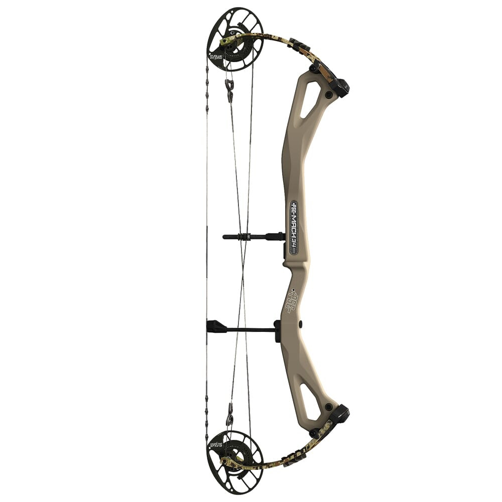 PSE Archery PSE Mach 34 EC LH Charcoal Riser/Sub Alpine Limbs 29-50 Bow 2234ECLGS2950 in Multiple