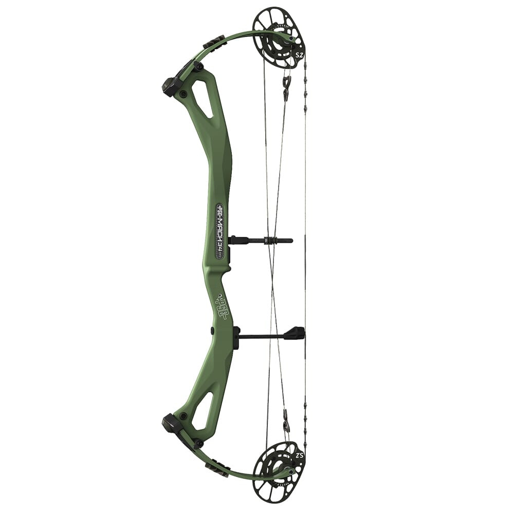 PSE Archery PSE Mach 34 S2 RH Green 29-80 Bow 2234S2RGN2980