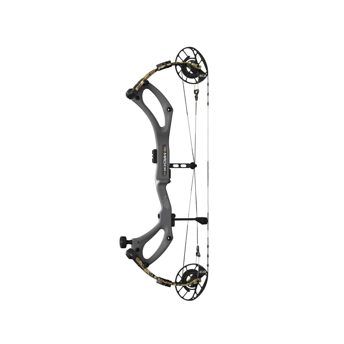 PSE Archery PSE Mach 30 EC2 RH GS 29-80 Bow 2430EC2RGS2980 in Charcoal/sitka Lamb - PSE Archery