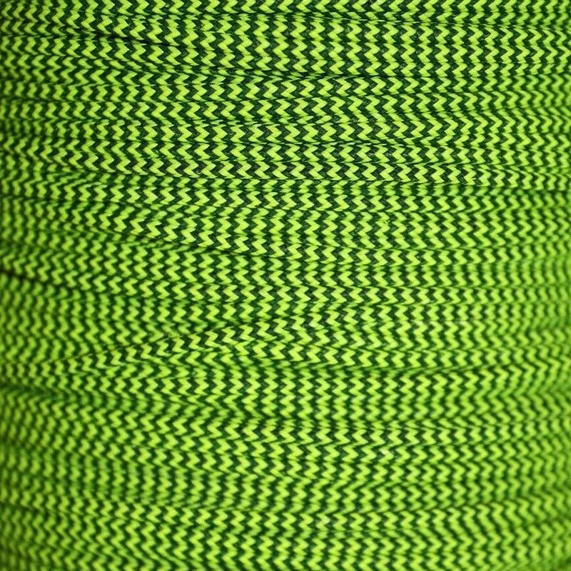 BCY Bowstring BCY Size 24 "D" Loop Rope Fluorescent Yellow/Black 100ft Spool 24D-FLUORESCENTYLWBLK-100 - BCY Bowstring