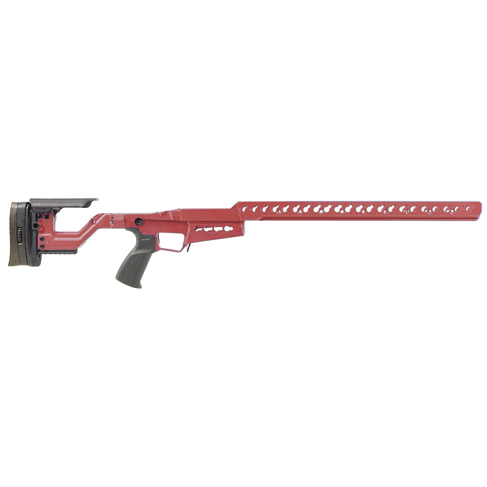 Accuracy International AT-X AICS Rem 700 Short Action/Long Upper Fire Red Chassis System 29642FI-RD2 - Accuracy International