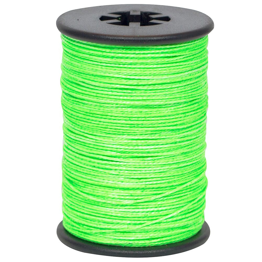 BCY Bowstring BCY #3D End Loop .017" Serving Thread Fluorescent Green 120yd Jig Spool 3D-FLUORESCENTGRN-120 - BCY Bowstring