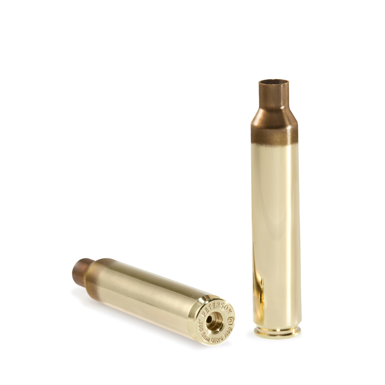 Peterson Brass Peterson .300 RUM Brass Casings Bulk Box of 500rds 40070B - Peterson Brass