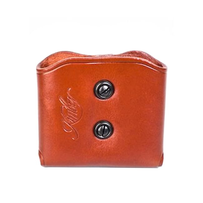 Kimber Double Mag Tan Leather Carrier w/Tension Screws & Kimber Logo by Galco 4000016 - Kimber