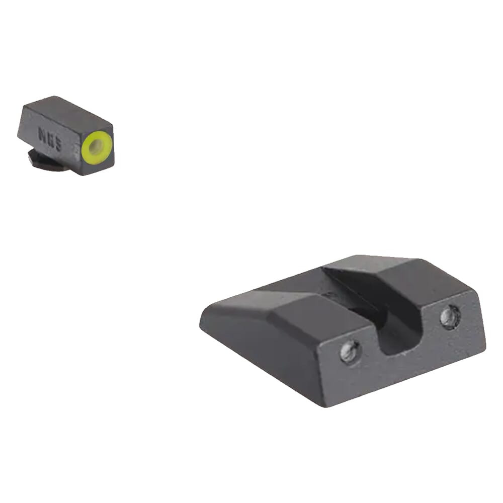 Meprolight USA Meprolight Hyper-Bright Taurus G2/G2C/G3 w/OEM Poly Sights/PT111 Yellow Ring/Green Fixed Pistol Sight Set 465513121 - Meprolight USA