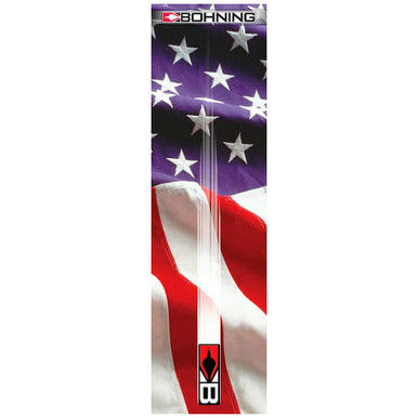 Bohning Archery Bohning 4" Standard Stars & Stripes Wrap 13pk 501001US - Bohning Archery