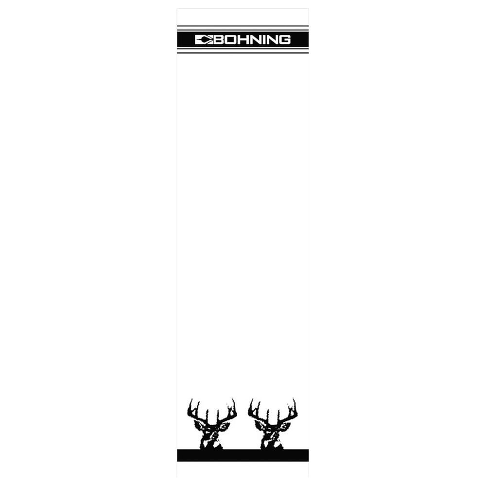 Bohning Archery Bohning 4" Standard White Deer Wrap 13pk 501001WHD - Bohning