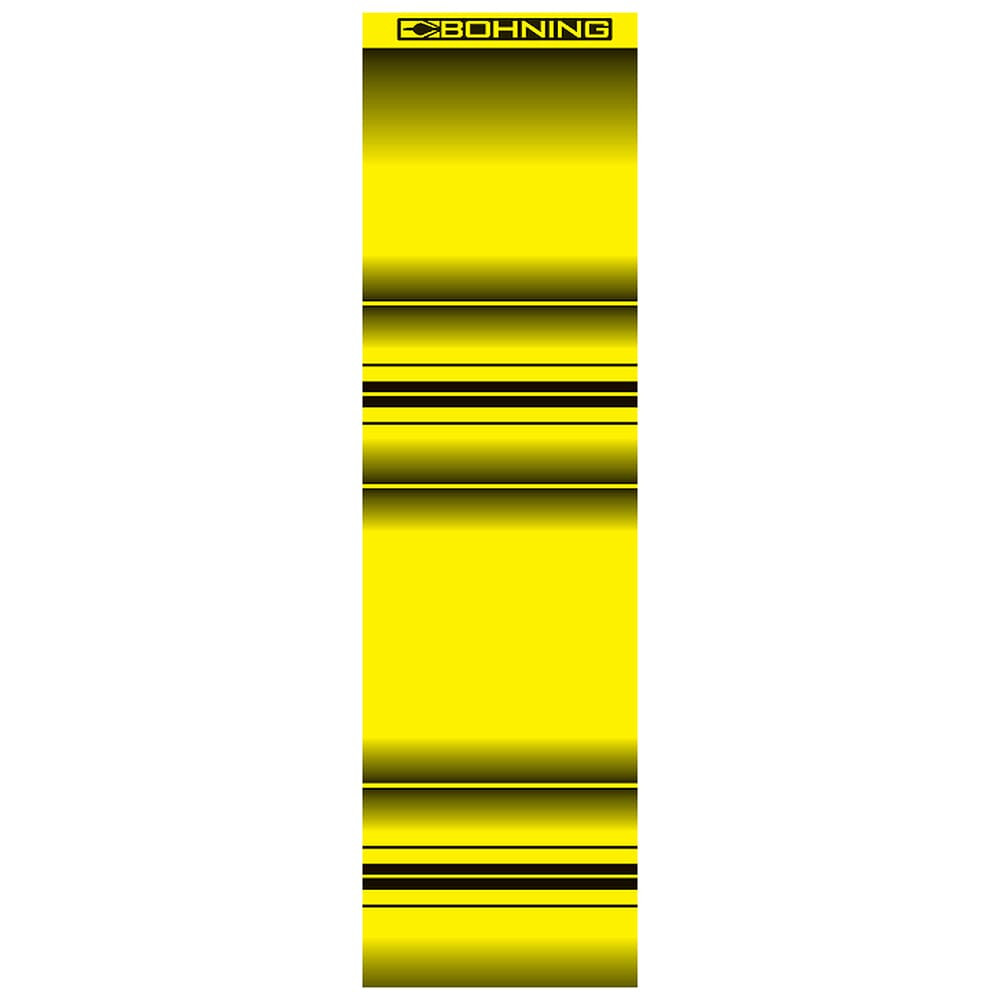 Bohning Archery Bohning 4" Small Yellow Airbrush Wrap 13pk 501002YAB - Bohning Archery