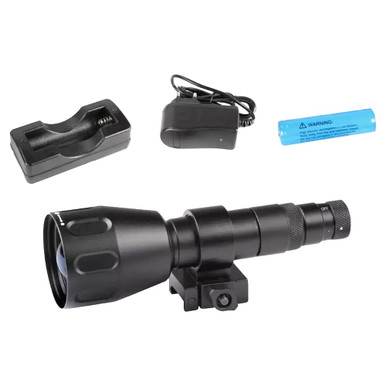 AGM Global Vision AGM Sioux850 High-Power Long-Range LED IR Illuminator w/Rechargeable Battery & Charger 501SIOUX850IR1 - AGM Global Vision