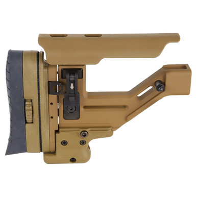 Accuracy International AXSR Dark Earth Buttstock Assembly for AT-X AICS 100-19-001445DE - Accuracy International