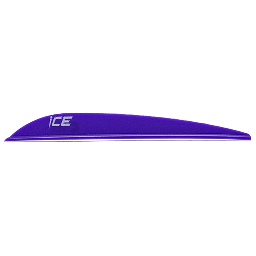 Bohning Archery Bohning Ice Vane 3" Purple 100pk 101022PU3 - Bohning Archery