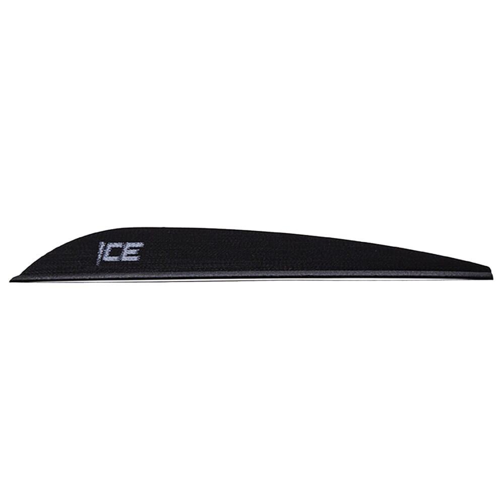 Bohning Archery Bohning Ice Vane 3" Black 1000pk 101023BK3 - Bohning Archery