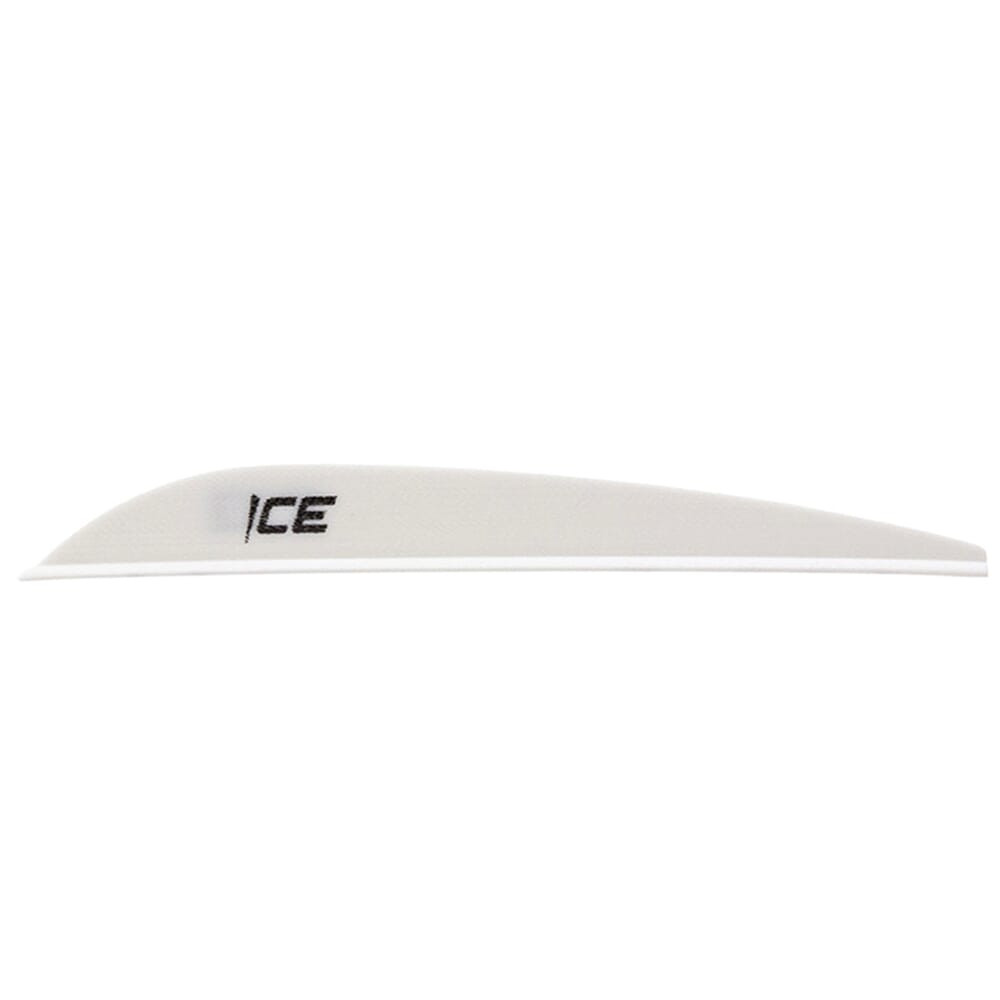Bohning Archery Bohning Ice Vane 3" White 1000pk 101023WH3 - Bohning Archery