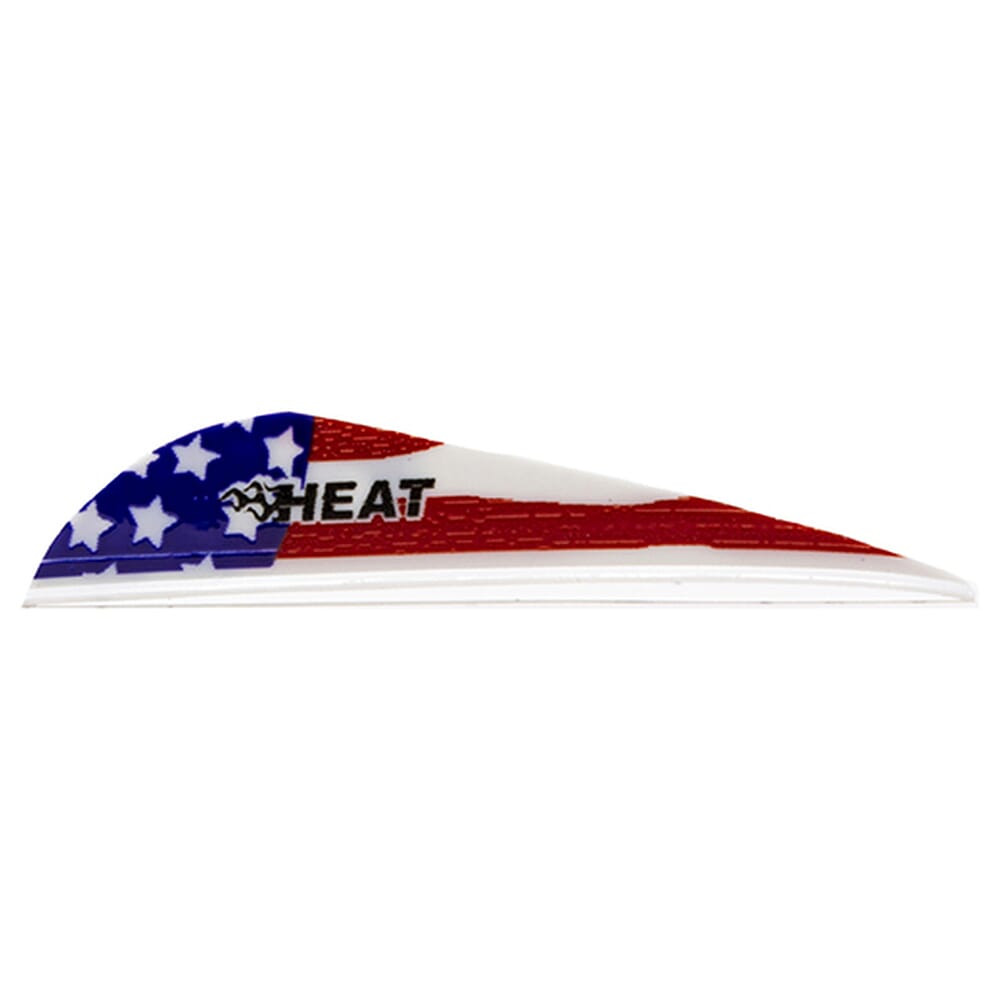 Bohning Archery Bohning Heat Vane 2.5" American Flag 100pk 101037AF25 - Bohning Archery