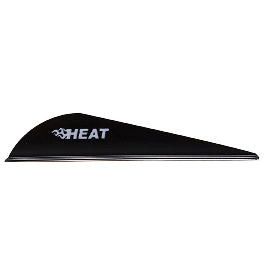 Bohning Archery Bohning Heat Vane 2.5" Black 100pk 101037BK25 - Bohning Archery