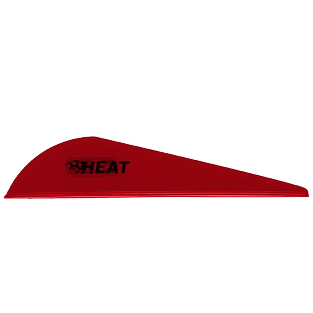 Bohning Archery Bohning Heat Vane 2.5" Red 1000pk 101038RD25 - Bohning Archery