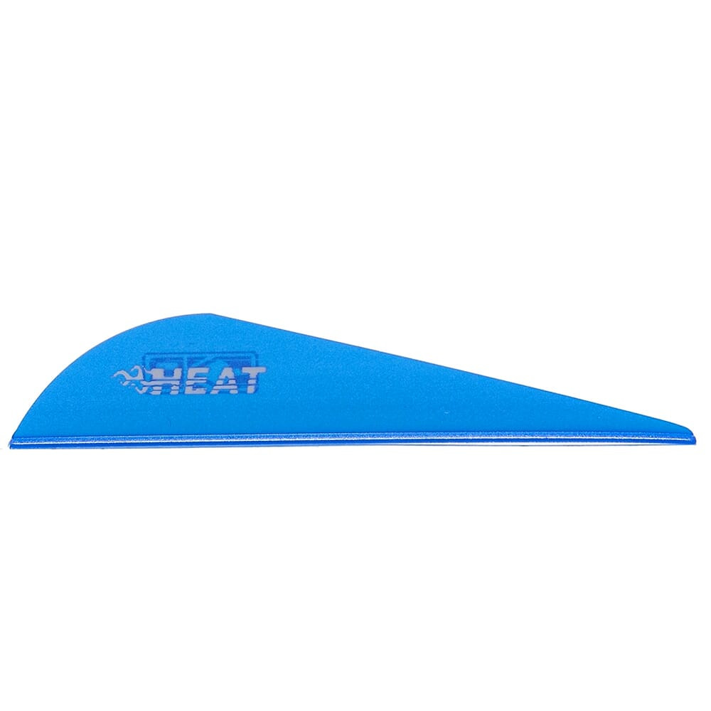 Bohning Archery Bohning Heat Vane 2.5" Satin Blue 1000pk 101038SB25 - Bohning Archery