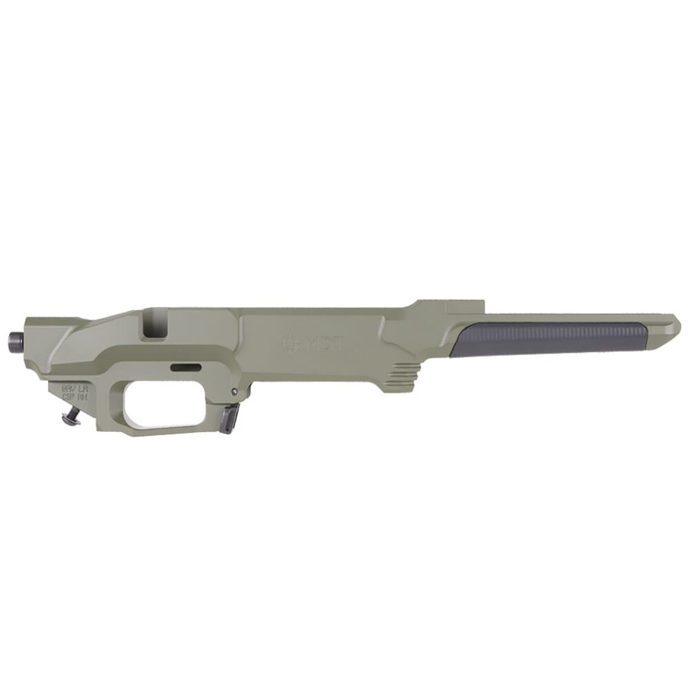 MDT ESS Savage LA 3.850 RH OD Green Chassis 102950-ODG in Olive Drab Green - MDT