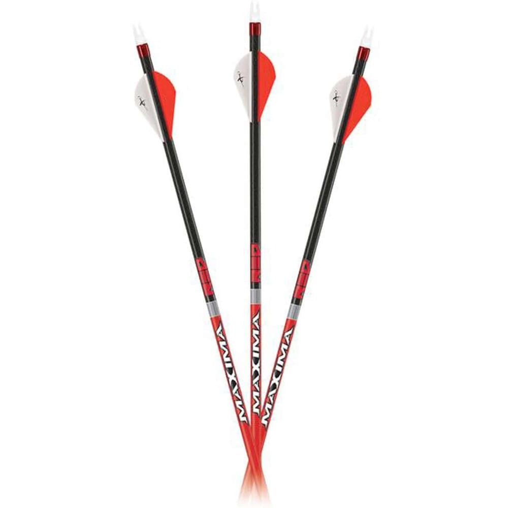 Carbon Express Maxima RED .400 Arrows 6pk 50753 - Carbon Express