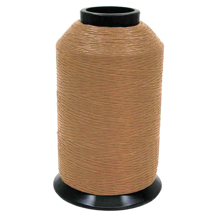 BCY Bowstring BCY No.62 XS Braid .021" Serving Thread Brown/Tan 120yd Jig Spool 62XS-021-BRNTAN-120 - BCY Bowstring