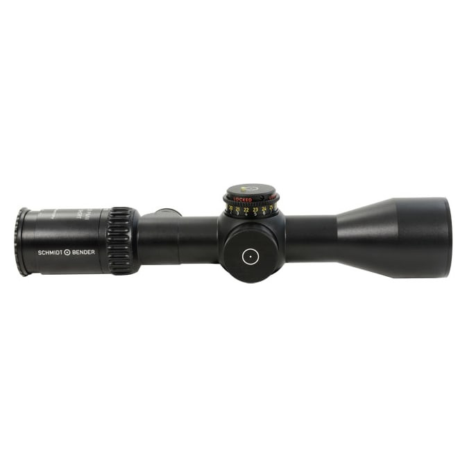 Schmidt Bender PM II Riflescope 5-20x50 LP LT MTC/CT DT H2CMR FFP 1cm CW Black 673-911-932-F2-E9 - Schmidt Bender