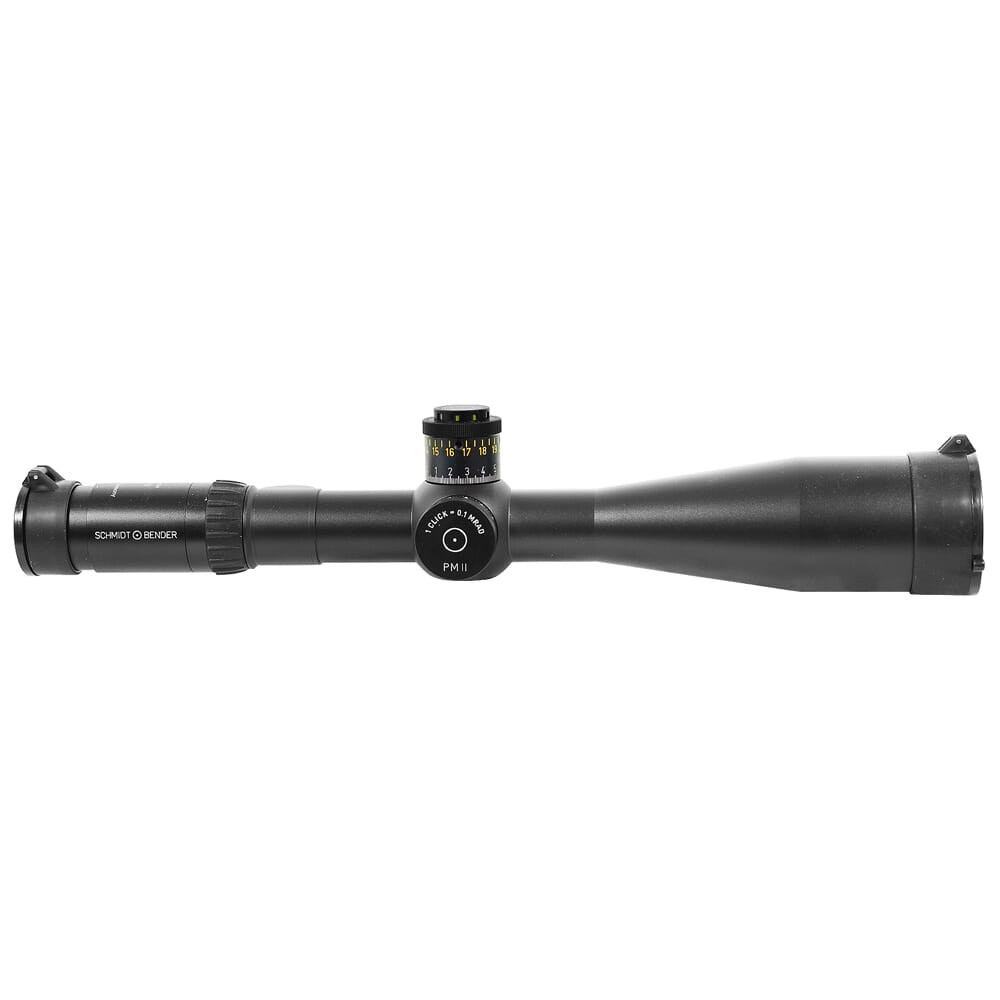 Schmidt Bender 5-25x56 PM II FFP GRID DT / ST 0.1 mrad cw Black Riflescope 677-911-422-94-67 - Schmidt Bender
