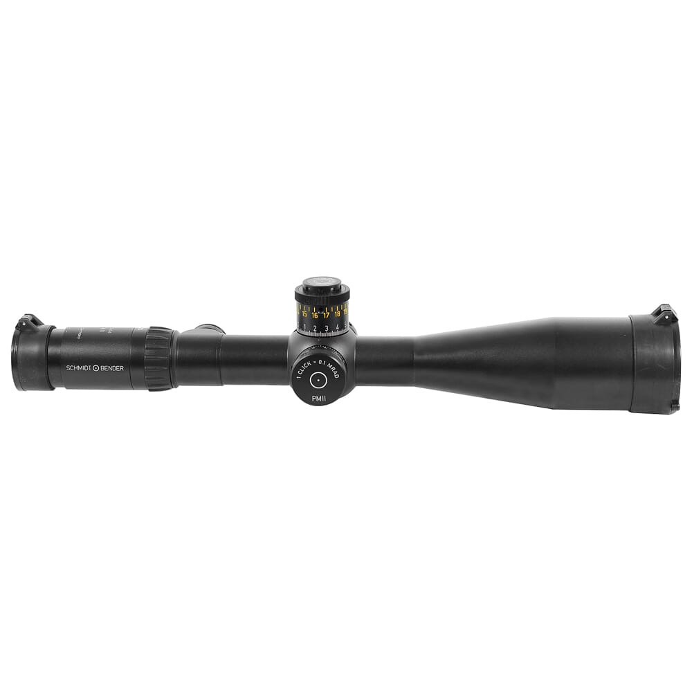 Schmidt Bender PM II 5-25x56 L/P DT/ST MSR2 .1 mrad CW Black Riflescope 677-911-812-94-67 - Schmidt Bender