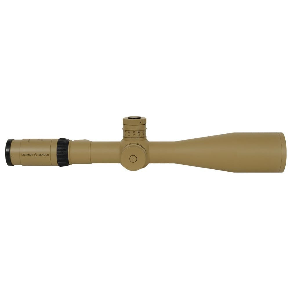 Schmidt Bender PMII Riflescope 5-25x56 L/P MTC LT Gen 2XR FFP 34mm .1mrad CW Pantone Color 677-946-772-B8-B4 - Schmidt Bender