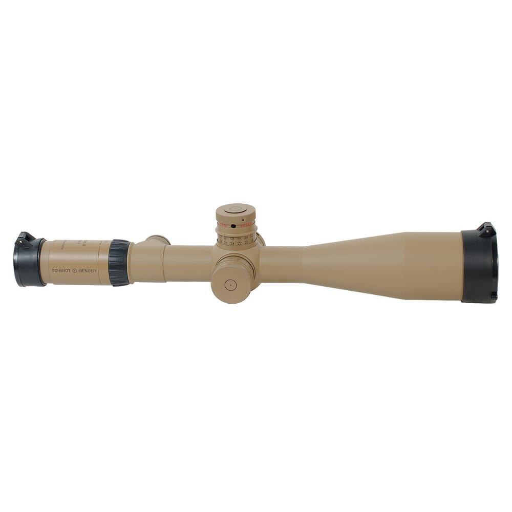 Schmidt Bender PM II Riflescope 5-25x56 DT MTC LT / ST ZS LT P4Fine FFP 34mm 1/4 MOA CCW Pantone 677-946-972-B3-A9B05 - Schmidt Bender