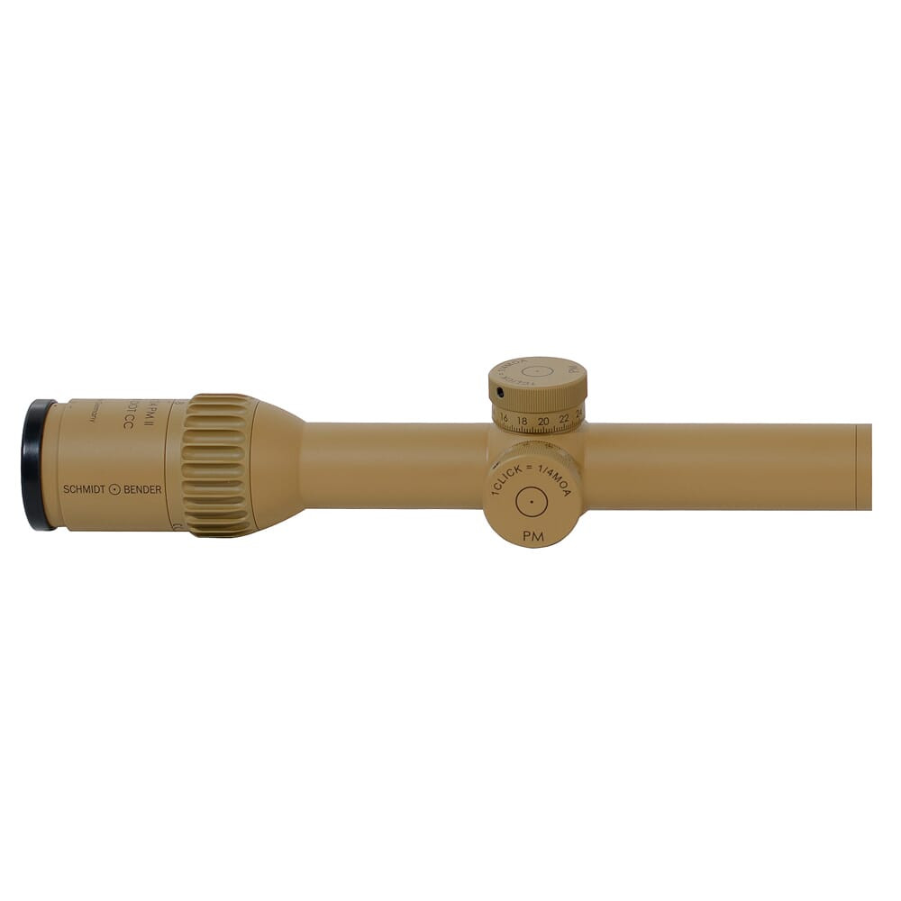 Schmidt Bender 1-8x24 PM II ShortDot CC FD CQB2 1/4 MOA cw ST LT / ST LT RAL8000 Riflescope 682-845-918-F5-D7 - Schmidt Bender