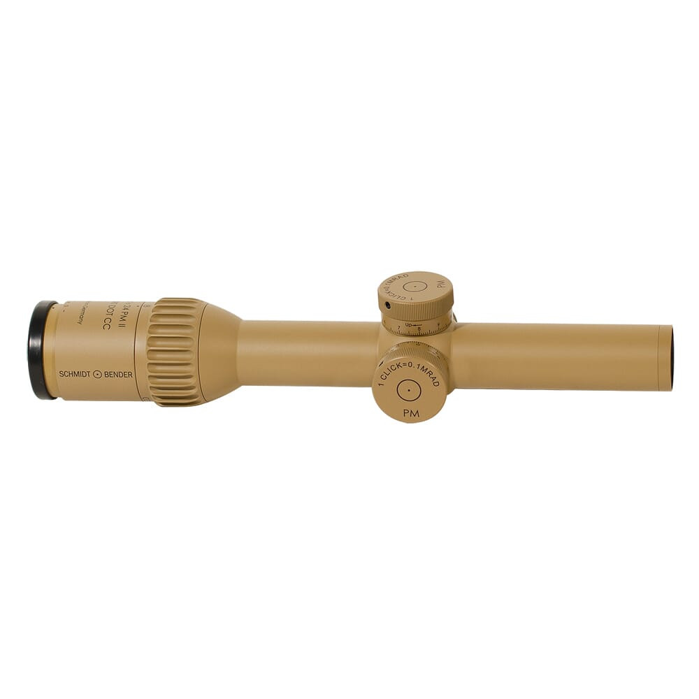 Schmidt Bender 1-8x24 PM II ShortDot CC FD CQB2 1cm cw ST LT / ST LT Pantone 7504M Riflescope 682-846-918-B7-B3 - Schmidt Bender