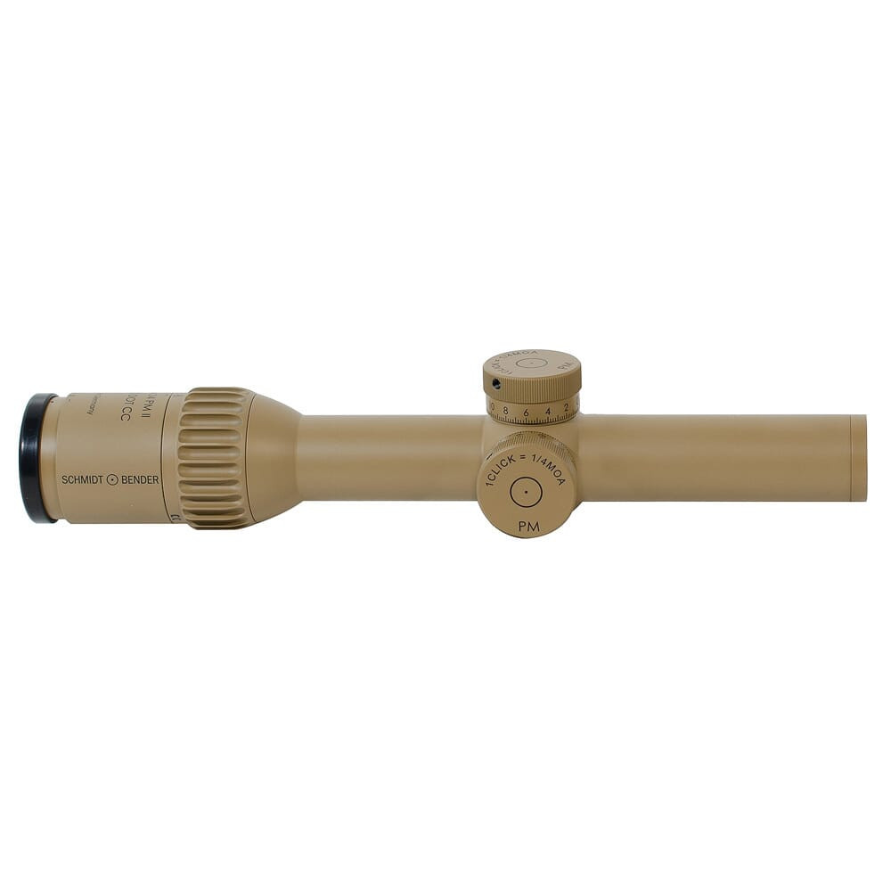 Schmidt Bender 1-8x24 PM II ShortDot CC FD CQB2 1/4 MOA ccw ST LT / ST LT Pantone 7504M Riflescope 682-846-918-F6-D8 - Schmidt Bender