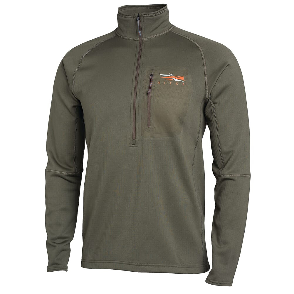 Sitka Gear Sitka Heavyweight Zip-T Pyrite Large 70017-PY-L Top - Sitka Gear