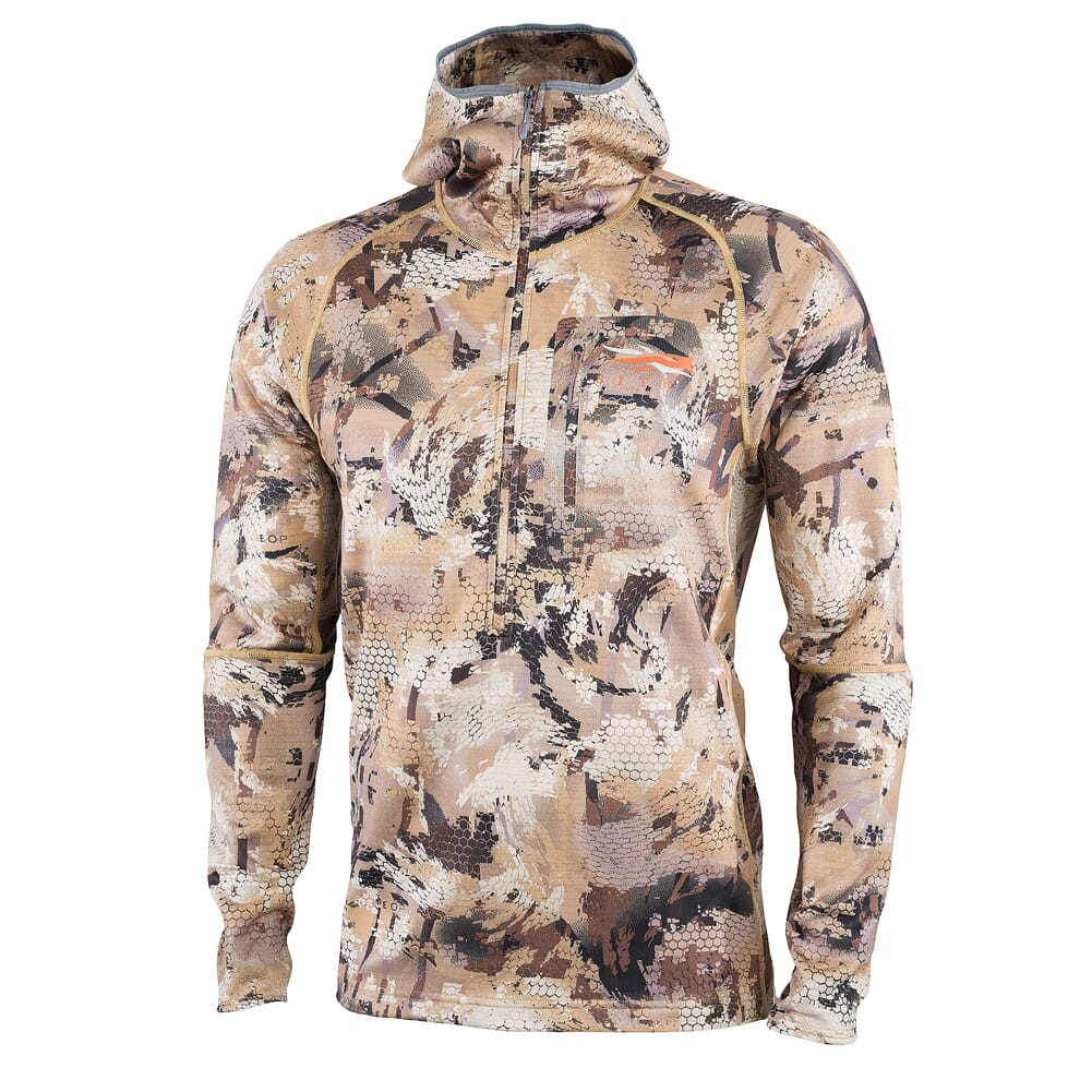 Sitka Gear Sitka Grinder Hoody Optifade Waterfowl Medium Tall 70019-WL-MT in Waterfowl Marsh, Medium/Tall - Sitka Gear