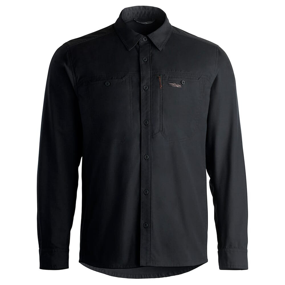 Sitka Gear Harvester Shirt Black X Large 80010-BK-XL - Sitka Gear