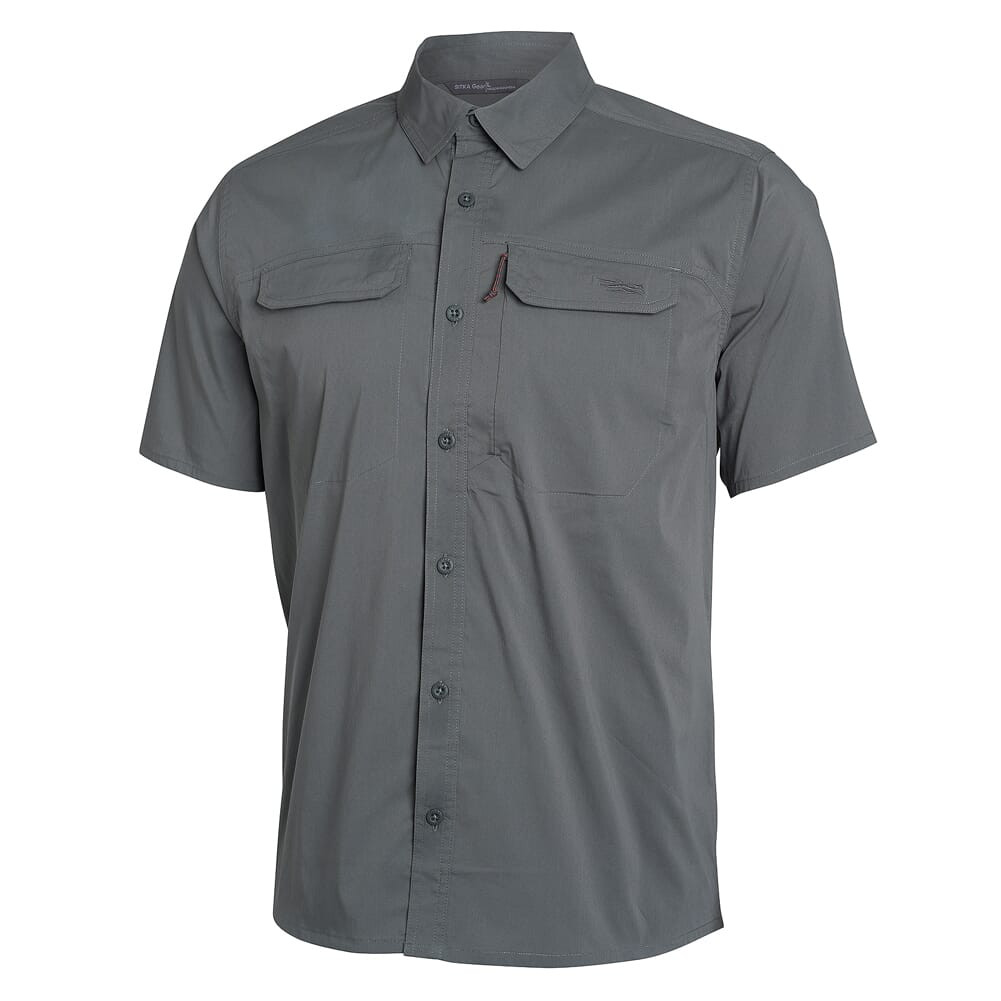 Sitka Gear Sitka Globetrotter Shirt SS Shadow Medium 80032-SH-M - Sitka Gear