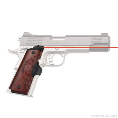Crimson Trace LG-901 Lasergrips Master Series 1911 Full-Size Rosewood Red Laser Sight 01-9440-1 - Crimson Trace
