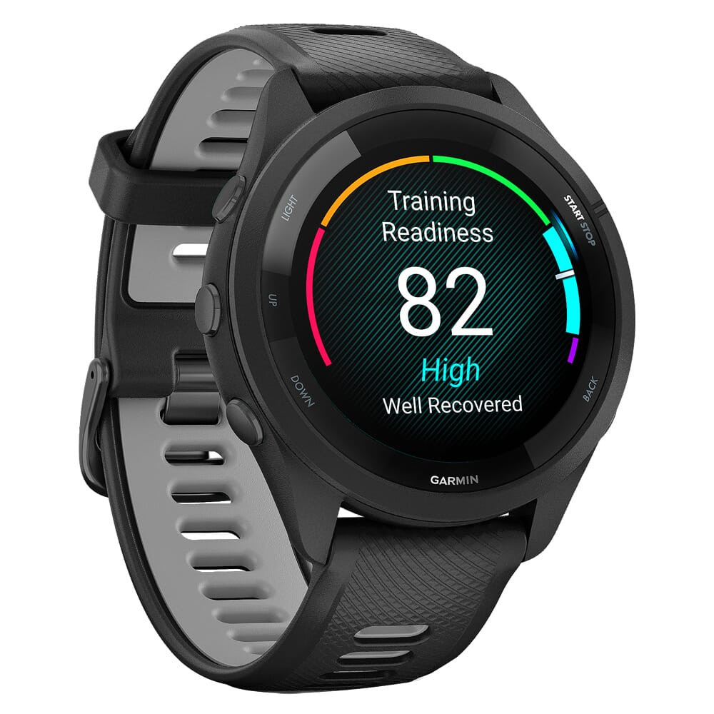 Garmin Forerunner 265 Black/Powder Gray Smartwatch 010-02810-00 - Garmin