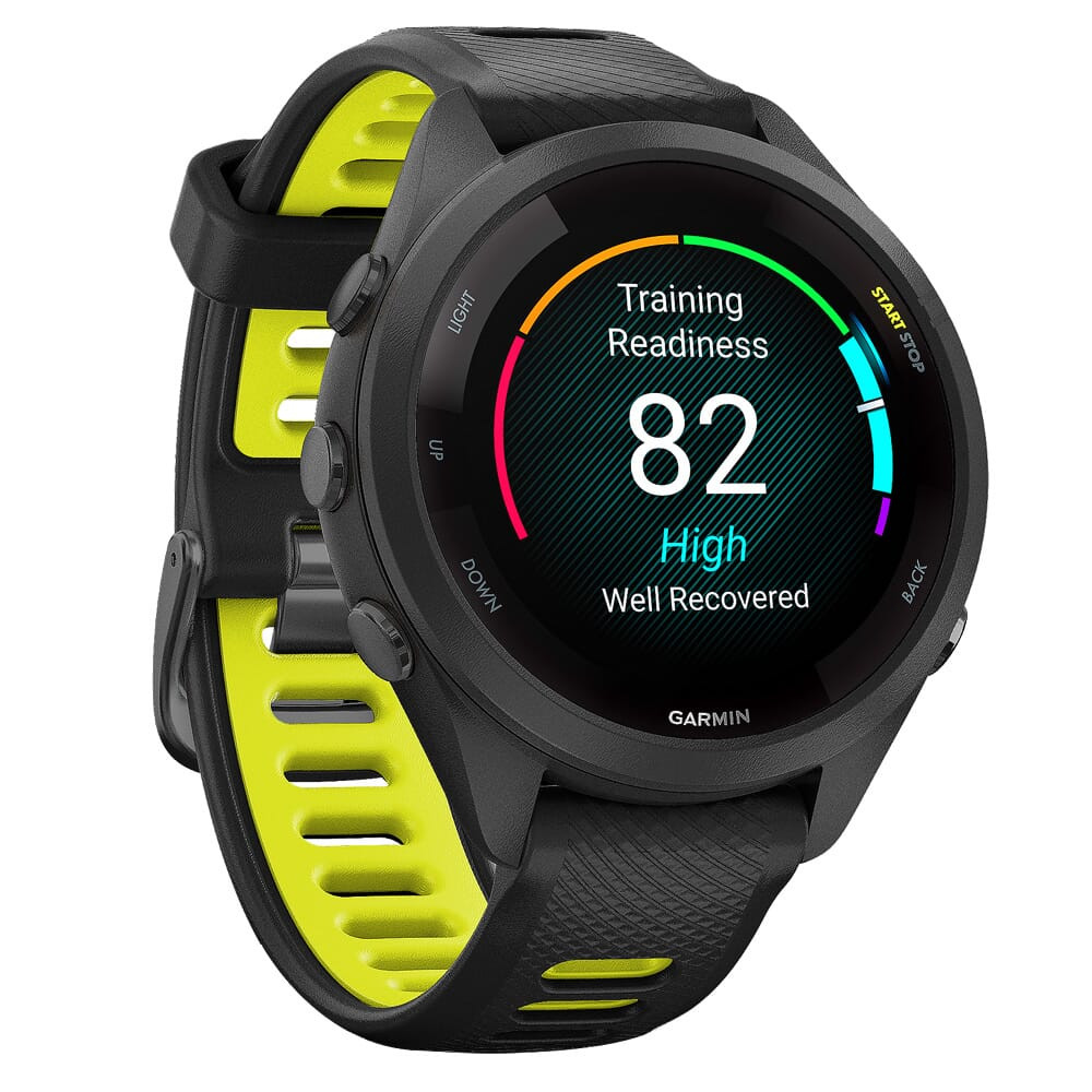 Garmin Forerunner 265S Black/Amp Yellow Smartwatch 010-02810-03 - Garmin