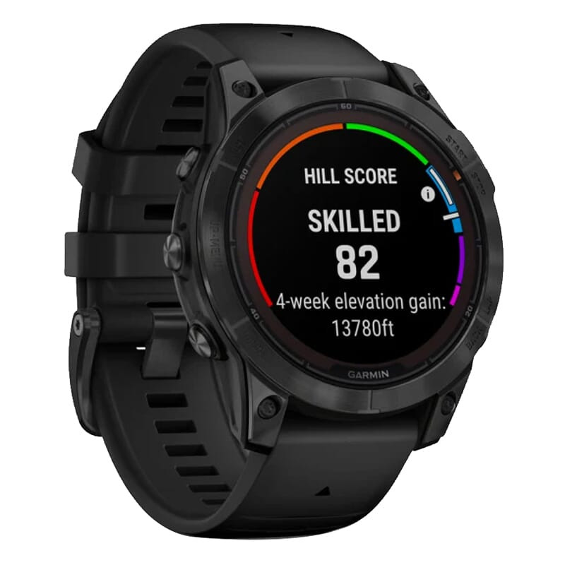 Garmin fenix 7 Pro Solar Slate Gray w/Black Band Smartwatch w/NO Wi-Fi 010-02777-02 - Garmin