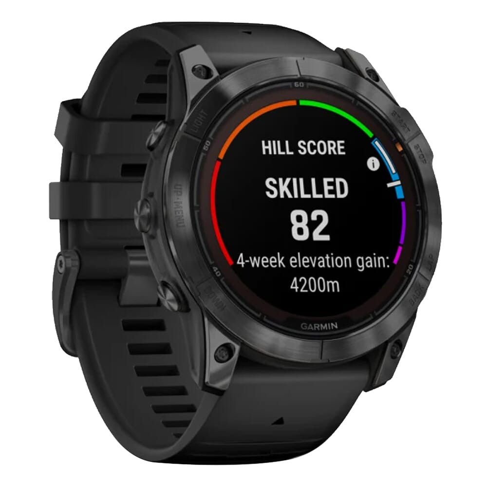 Garmin fenix 7X Pro Solar Slate Gray w/Black Band Smartwatch 010-02778-00 - Garmin