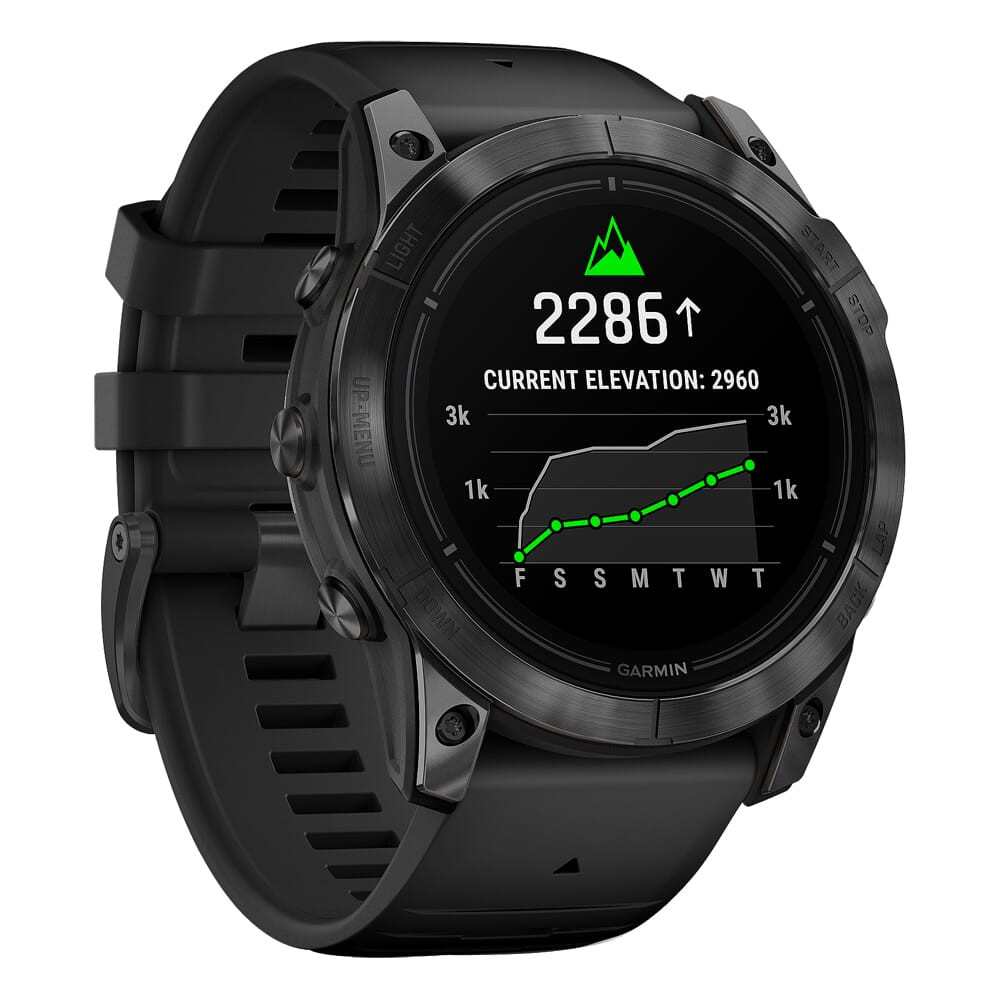 Garmin epix Pro Standard 51mm Slate Gray Smartwatch w/Black Band 010-02804-20 - Garmin