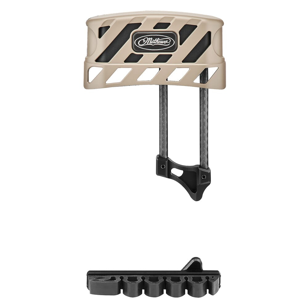 Mathews Archery Mathews Quiver Lowpro Detach RH Granite 80884 in Gray - Mathews Archery