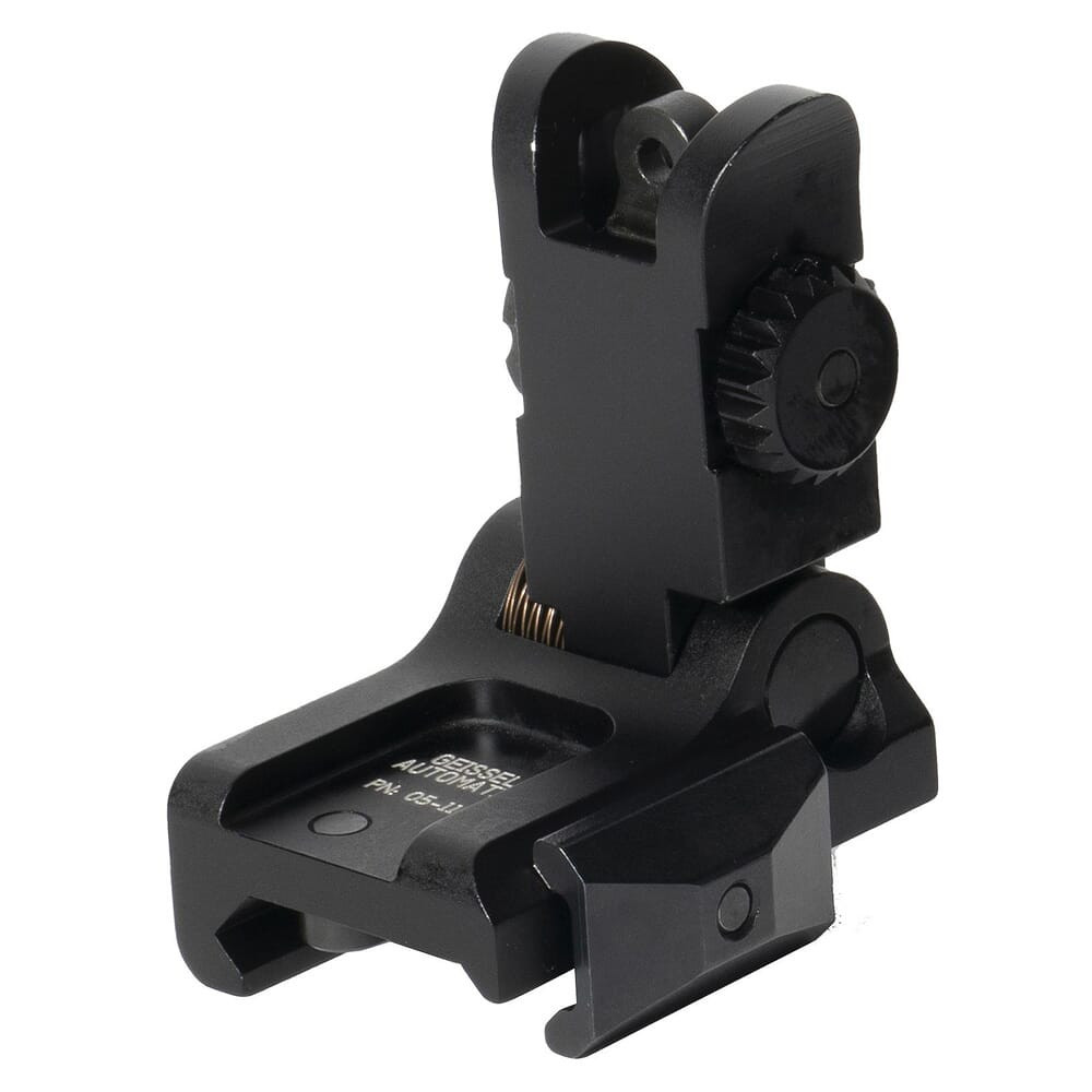 Geissele Automatics Geissele BUIS Folding Rear Sight Black 05-1187B - Geissele Automatics