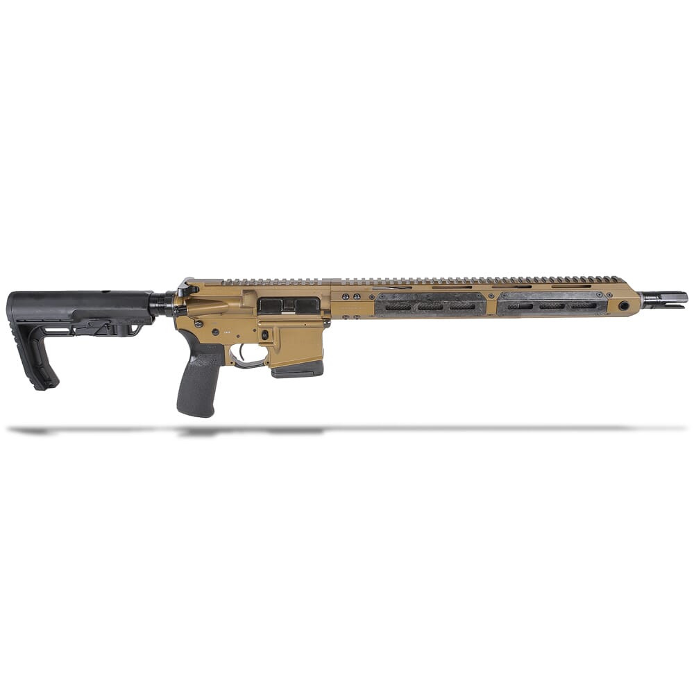 Christensen Arms CA5five6 .223 Wylde 16" 1:8" Carbon Fiber Bbl M-LOK CA Compliant Burnt Bronze Rifle 801-09005-01 - Christensen Arms