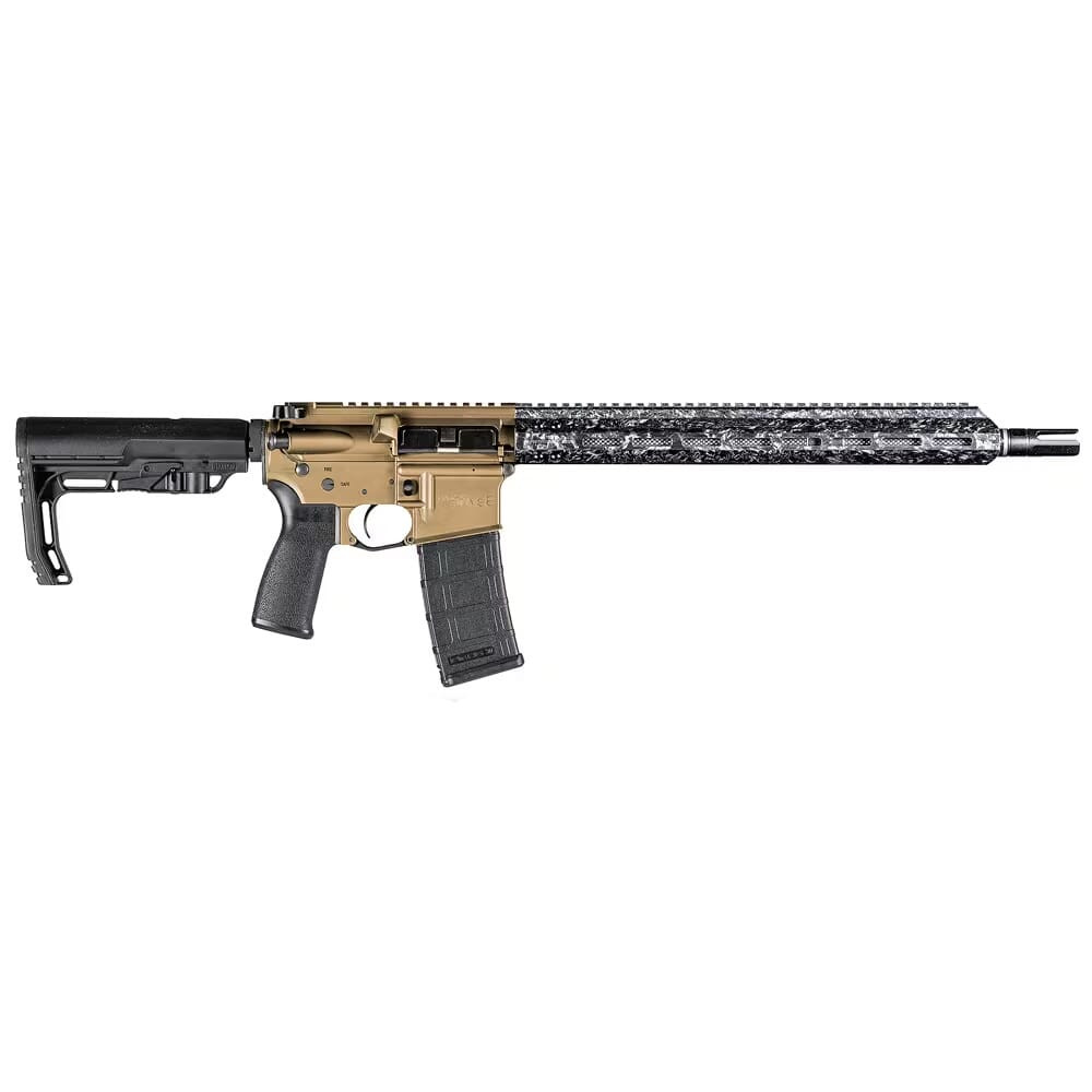 Christensen Arms CA5five6 FFT CO-Compliant .223 Wylde 16" 1:8" Bbl Burnt Bronze Cerakote Rifle w/M-LOK Handguard 801-09036-01 - Christensen Arms