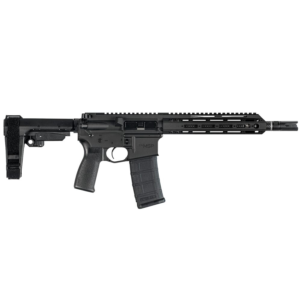 Christensen Arms CA MSP .223 Wylde 10.5" 1:7" M-LOK Black AR Carbine Pistol w/SB3 Tactical Brace 801-11009-00 - Christensen Arms